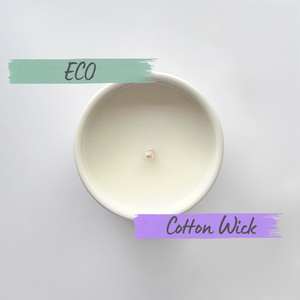 Hand Painted Decor Scented Candle - Ocean