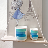 Hand Painted Decor Scented Candle - Ocean